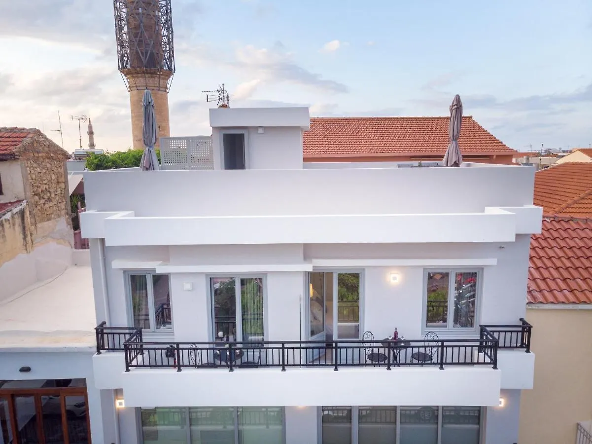 White&Gray Apartment Rethymno
